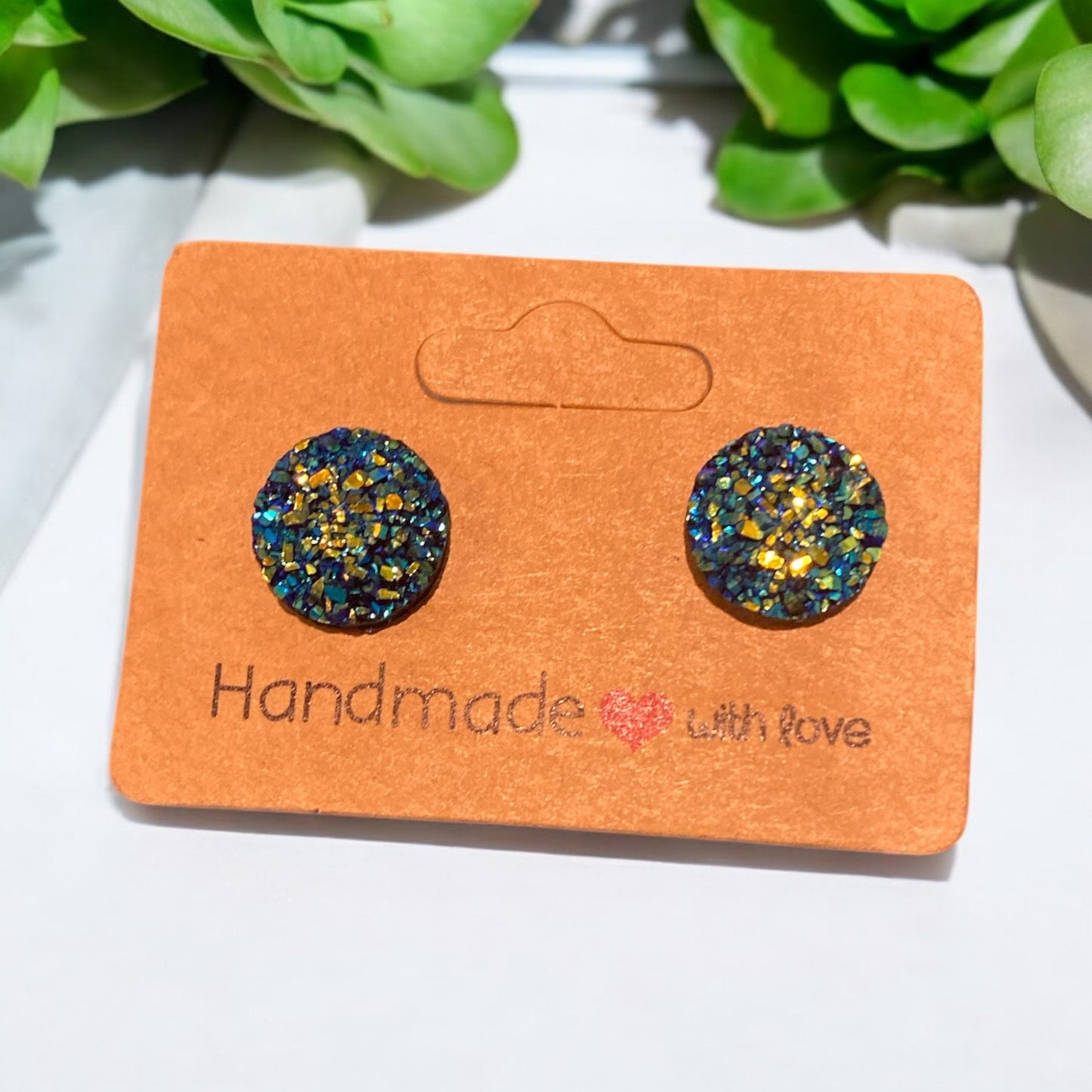 Cute sparkling earrings