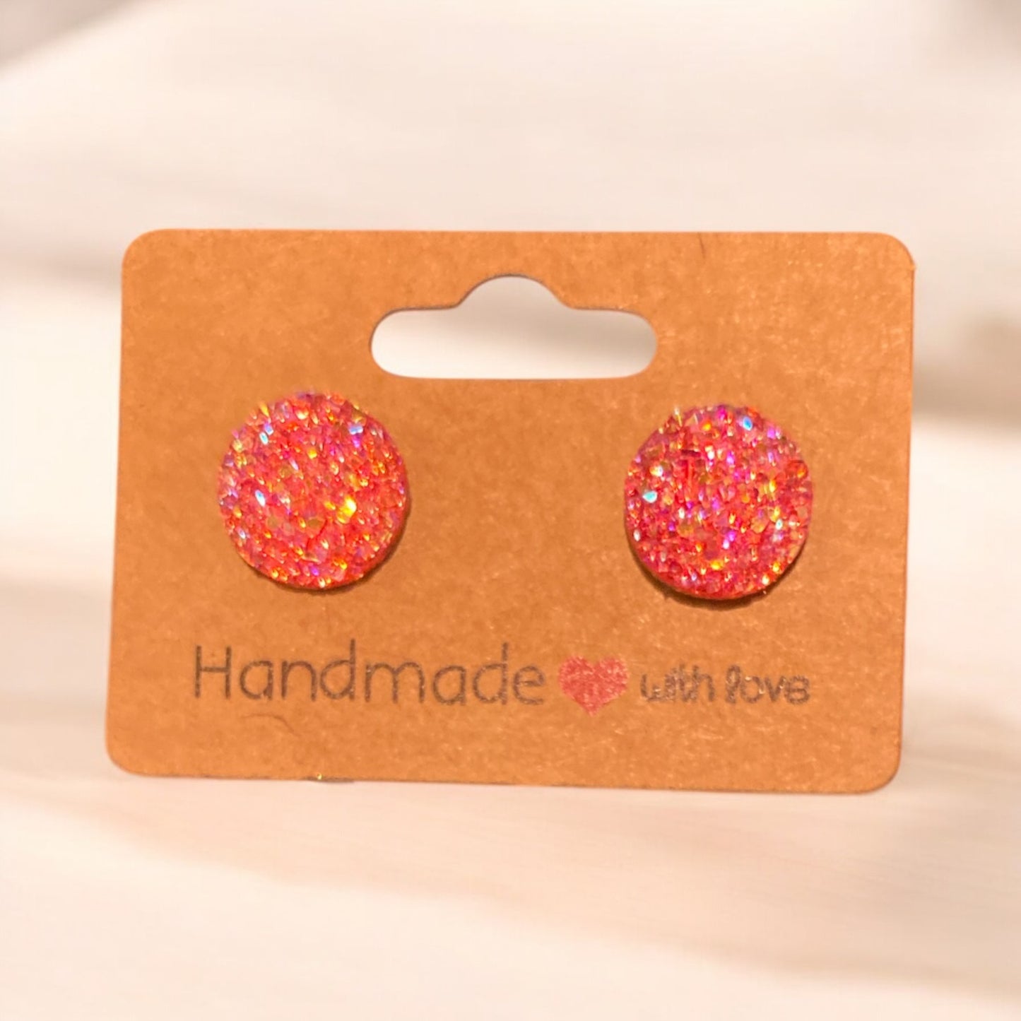 Cute sparkling earrings