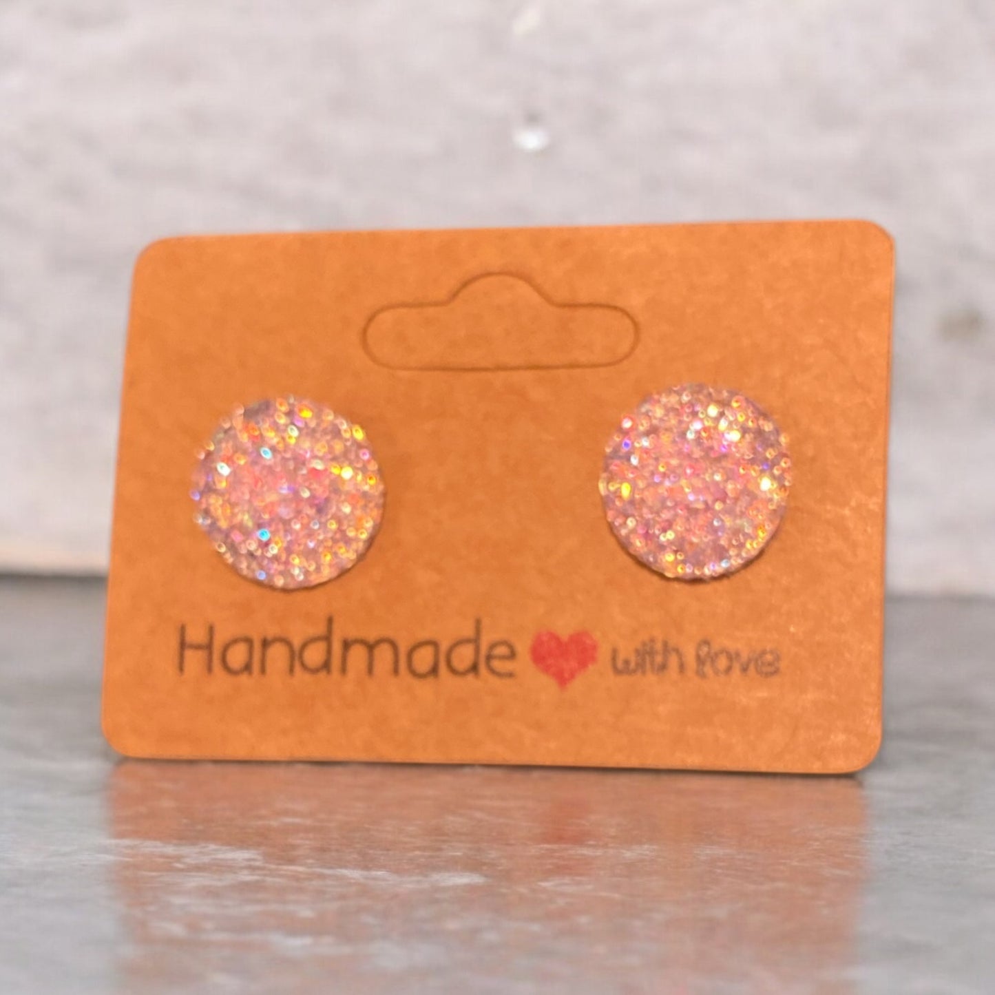 Cute sparkling earrings