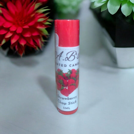 Strawberry Scented Lip Balm