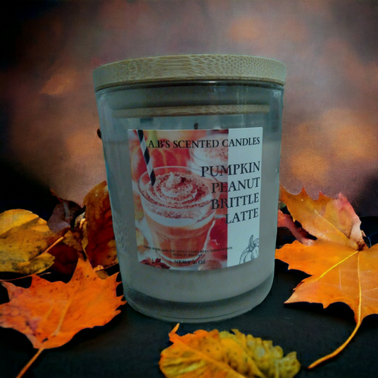 Pumpkin Peanut Brittle Lattee Scented Candles