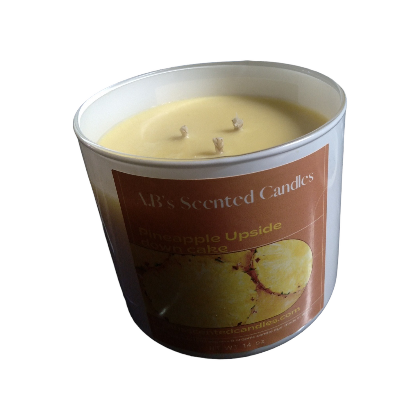 Pineapple Upside down cake candle