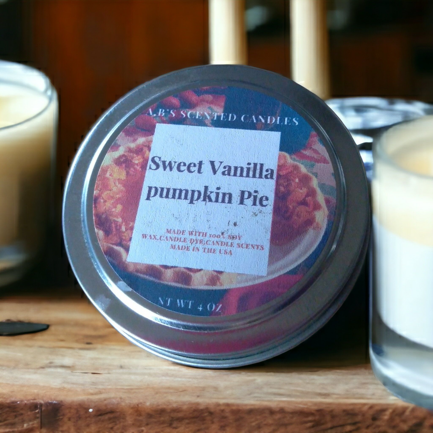 Sweet Vanilla Pumpkin Pie