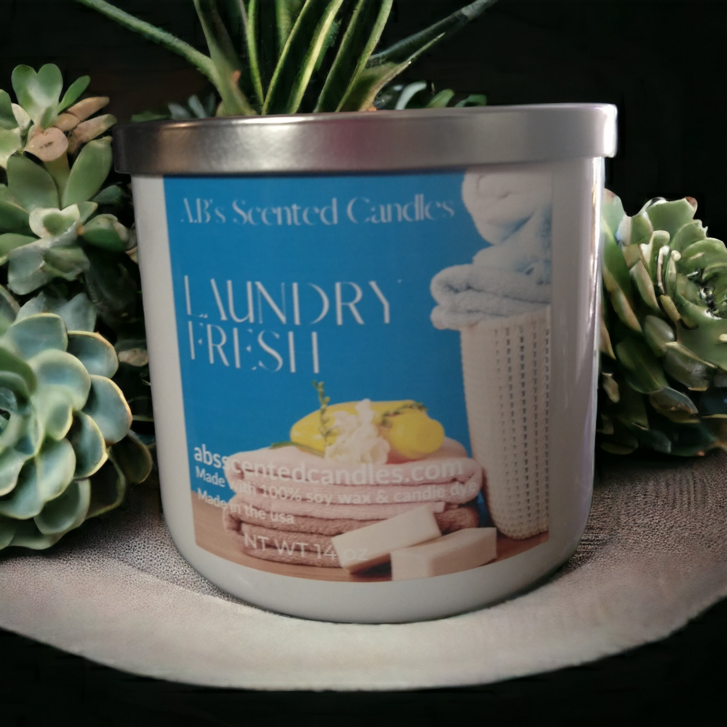 Laundry Fresh Scented Candles