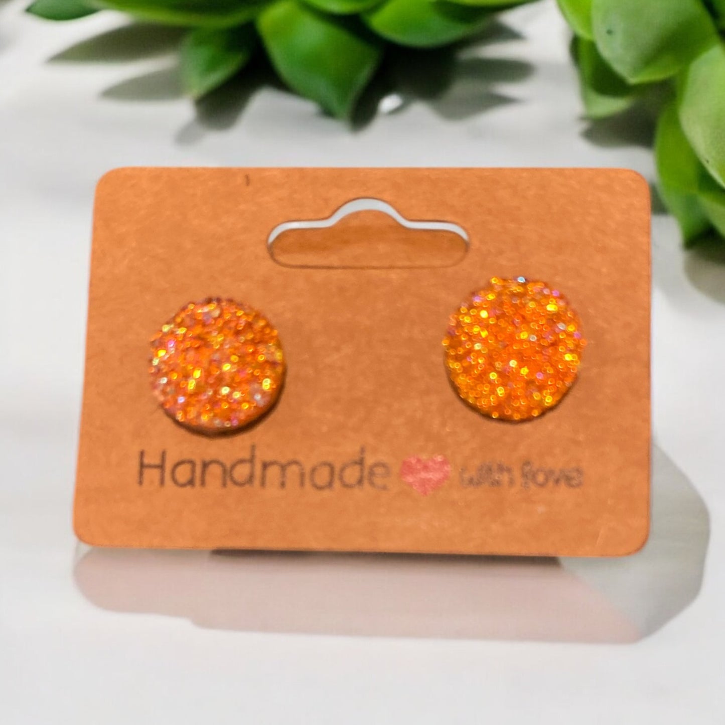 Cute sparkling earrings