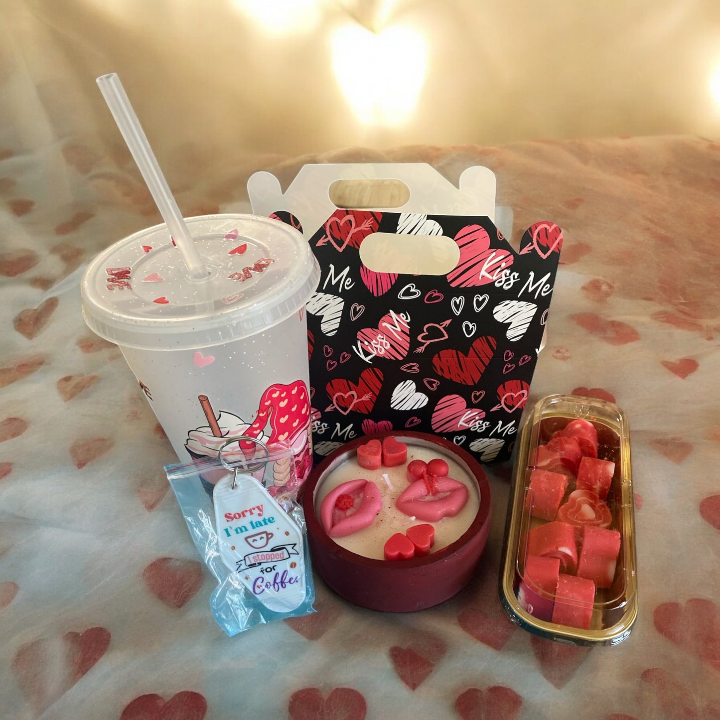 Valentine 4 pc Gift Set