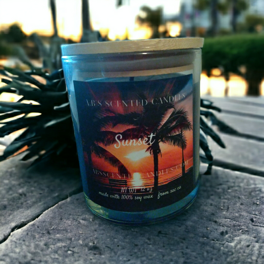 Sunset Scented Candle