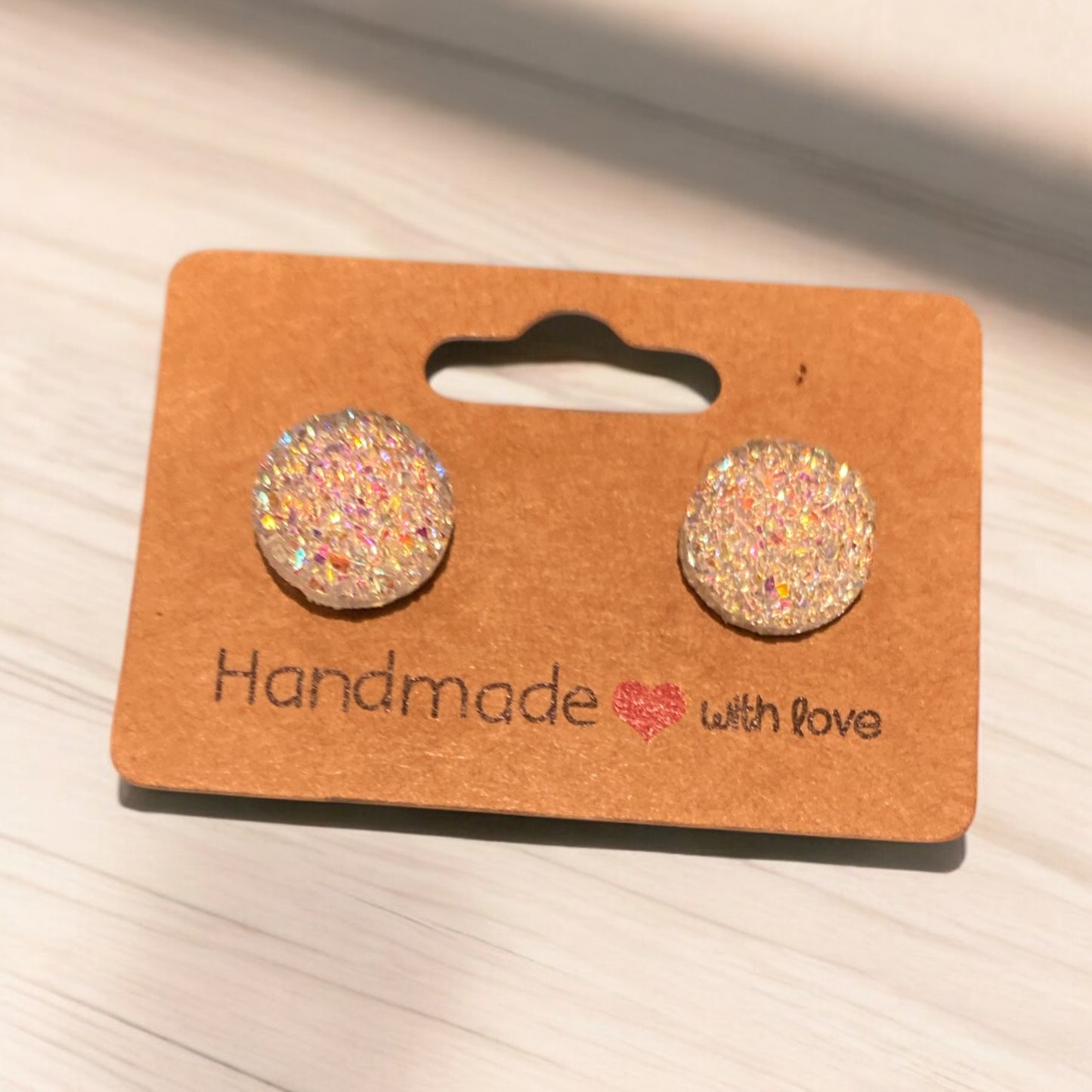 Cute sparkling earrings