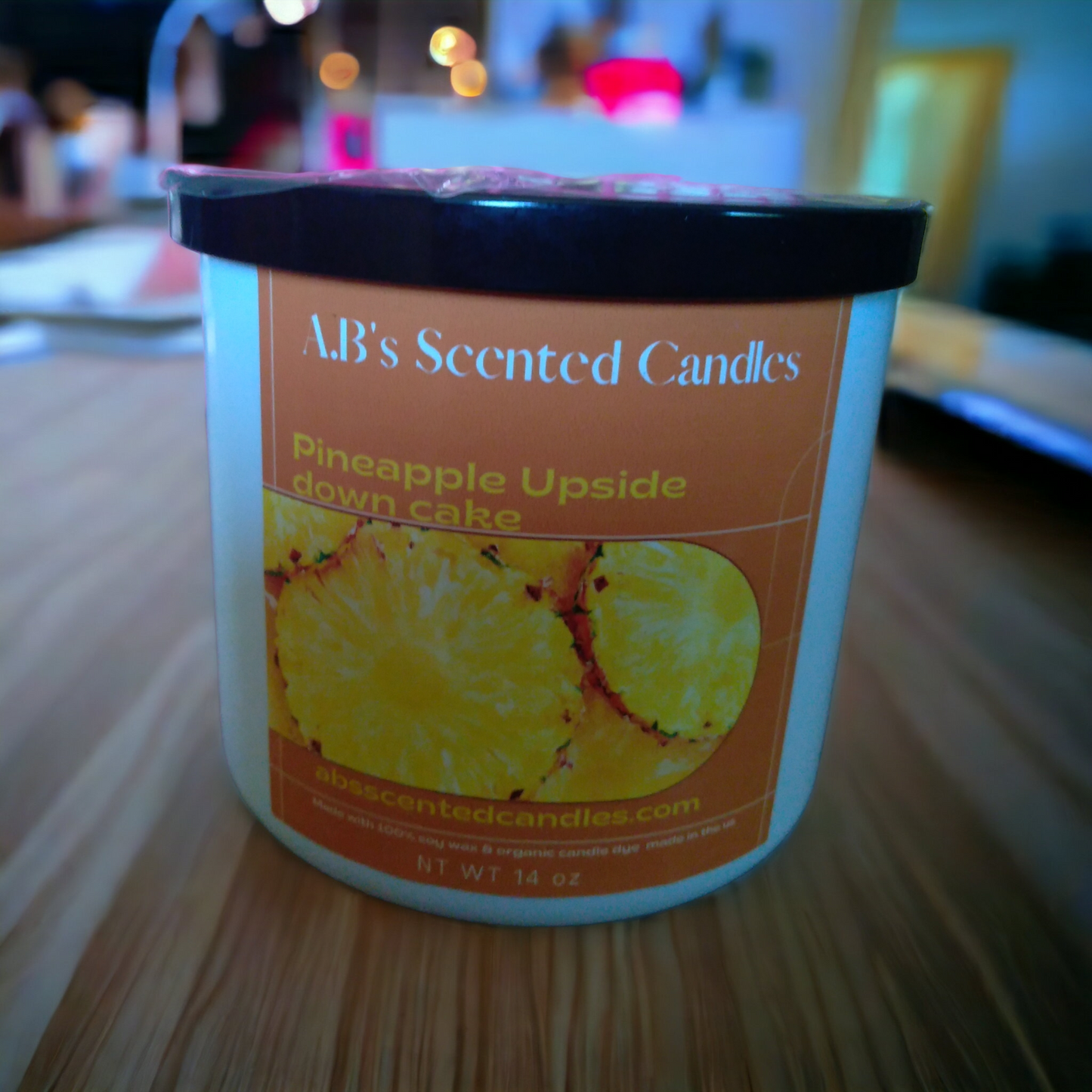 Pineapple Upside down cake candle