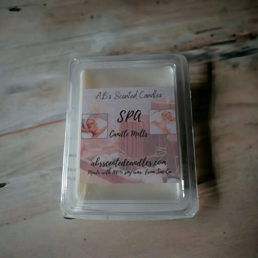 Spa candle melts