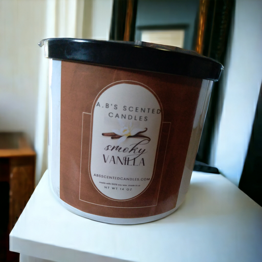 Smoky Vanilla Scented Candles